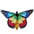 Véu Wings Asas De Borboletas Com Defeito Dança Do Ventre Com Varetas Aberto- VEU-WINGS-DEF - Imagem 1