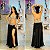 Dança do Ventre Traje Bordado Completo P (40) - Pronta Entrega- TPCL-897 - Imagem 1