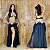 Dança do Ventre Traje Bordado M (42) - Pronta Entrega- TPCL-902 - Imagem 1