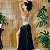 Dança do Ventre Traje Bordado Completo P (40) - Pronta Entrega- TPCL-906 - Imagem 5