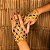 Par de Pulseiras Dourada Com Pedras Coloridas Dança do Ventre/ Cigana/ Indiana - PPDPC-U - Imagem 2