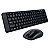 KIT Teclado e Mouse Sem Fio Logitech  Compacto Preto ABNT2 - MK220 - Imagem 1