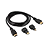 KIT Cabo HDMI 3 em 1 Full HD, HDMI, Mini HDMI, Micro HDMI - 1.50M - Imagem 1