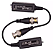Conversor Balun CFTV de Video para Traçado CVBS/HD-TVI/HDCVI/AHD, LE-5598, iT Blue - Imagem 1