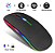 Mouse Sem Fio Recarregável Wireless Bluetooth 5.0 1600DPI, Alcance 10 Metros - Imagem 1