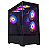 Gabinete Gamer Rhadium Guaraci, Lateral de Vidro Temperado, com 6 FANs, ATX, Mid Tower - Imagem 1