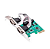 Placa PCI Express Serial 2 Portas DB9 100Mhz, KP-T89, Knup - Imagem 1