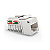 Conector Fêmea CAT.5E T568A/B, Furukawa Sohoplus, Branco - Imagem 1