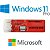 Licença de Software Windows 11 Profissional  32/64Bits OEM - Imagem 1