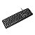 Teclado Office R8, USB, Padrão ABNT2, Preto, Anti-Respingo, R8-1811 - Imagem 2