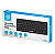 Mini Teclado Office Bluetooth Multimídia Hoopson, Padrão ABNT2, Preto, TPC-078-BT - Imagem 2