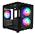 Gabinete Gamer Vinik G-Cube Vidro Temperado, Incluso 3 FANs RGB, Preto - GGGCVBK - Imagem 1