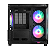 Gabinete Gamer Vinik G-Cube Vidro Temperado, Incluso 3 FANs RGB, Preto - GGGCVBK - Imagem 3