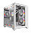 Gabinete Gamer PCYES Forcefield White Ghost, Frontal e Lateral em Vidro, S/ FAN - GFFWGP - Imagem 1