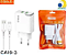 Kit Carregador Turbo Tipo-C 3.1A, 15W, α GOLD, CA19-3 - Imagem 2