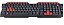 Teclado Gamer VX Gaming Dragon V2, Preto com Vermelho, GT100 - Imagem 3