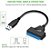 Adaptador SATA 3 p/ USB 3.0 Suporte 2.5" - Imagem 4