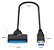 Adaptador SATA 3 p/ USB 3.0 Suporte 2.5" - Imagem 3