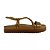 (8335-82193) Sandália Flatform Tiras Metalic Bronze - Imagem 1