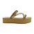 (3029-0266) Flatform Tiras Strass Ouro - Imagem 1