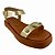 (1540My) Flatform Esfera  Ouro Light - Imagem 2