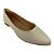 (8302-14988) Sapatilha Bico Fino Off White - Imagem 2