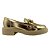 (8308-14713) Mocassim Correntes Light Gold - Imagem 1