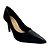 (13560-01) Scarpin Clássico Salto Fino Preto - Imagem 2