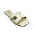 (Ff2288) Rasteira Tiras H Off White - Imagem 4