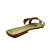 (Ff2288) Rasteira Tiras H Ouro Light - Imagem 3
