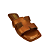 (Ff2288) Rasteira Tiras H Bronze - Imagem 4