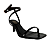 (5176-10896P) Sandália Salto Fino Preto - Imagem 2