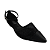 (13514-20) Sapatilha Tela Strass Preto - Imagem 4