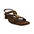 (T011849) Sandália Salto Bloco Esferas Cappuccino - Imagem 2