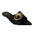 (R261859) Rasteira Detalhe Metalizado Preto - Imagem 4