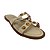 (R531829) Rasteira Tachas Douradas Off White - Imagem 4