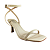 (5176-10896P) Sandália Salto Fino Off White - Imagem 2