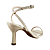 (5176-10896P) Sandália Salto Fino Off White - Imagem 3