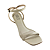 (5176-10896P) Sandália Salto Fino Off White - Imagem 4