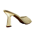 (5340-11737) Tamanco Salto Taça Intense Off White - Imagem 3
