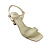 (5177-10841P) Sandália Salto Taça Off White - Imagem 4