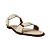 (R531822) Rasteira Tiras Quadradas Off White - Imagem 2