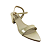 (5353-11749) Sandália Salto Bloco Intense Off White - Imagem 4