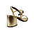 (5353-11749) Sandália Salto Bloco Prime Ouro - Imagem 3