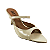 (9572-3118) Tamanco Tiras Off White - Imagem 4