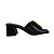(8417-87985) Sandália Salto Bloco Preto - Imagem 1