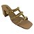 (8334-82640) Tamanco Spikes Amendoa - Imagem 4