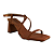 (8148-74031) Sandália Salto Geométrico Blush - Imagem 2