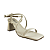 (8148-74031) Sandália Salto Geométrico Angelical - Imagem 2