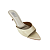 (5150-10608) Tamanco Tira Larga Off White - Imagem 4